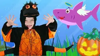 Baby Shark Halloween Song |  Halloween Songs by Like Nicole