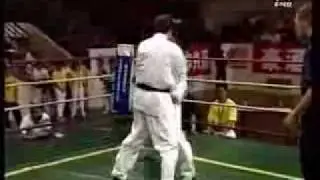 2004 Russian Kyokushin Karate VS China WTF Tae Kwon Do