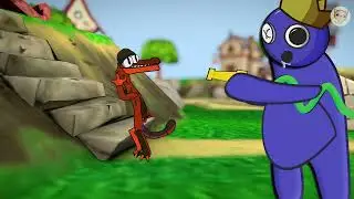 Fat Rainbow Friends Poop Animation 3