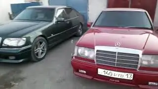 Клиентские Mercedes w140 WALD и Mercedes w124 AMG 1
