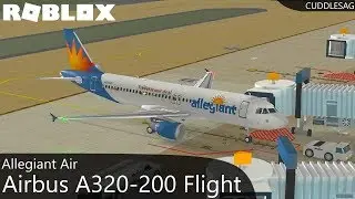 ROBLOX - Allegiant Air Airbus A320 Flight