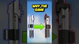 Why Does Vader's Lightsaber Look Like Anakin's?