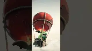 baby drag vs air defense attack 🎯 (Clash of clans) #coc #clashofclans #shorts