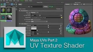 DART 104 Intro To Maya: UVs Part 2 Creating A UV Texture Shaders