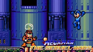 Bright Man Stage Co-Op Gameplay - Mega Man: The Sequel Wars