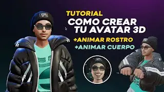 CREAR UN AVATAR 3D CON IA 🔥 |   Útil para Blender y Unreal Engine 2023!