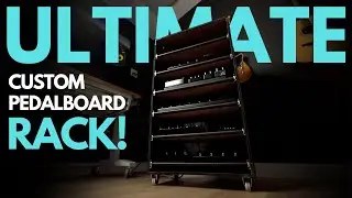 CUSTOM STUDIO RACK for my Line 6 HELIX, HX Stomp, and POD Go Units!