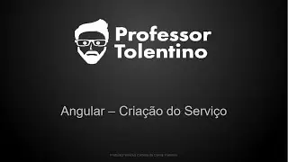 Criação de Service em angular sem comando
