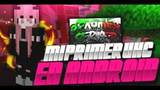 😲¡MI PRIMER UHC EN ANDROID! | Playmex UHC | MCPE 1.10