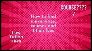 Ep- 002, Study in Lithuania: How to find Universities, Courses and Tition fees