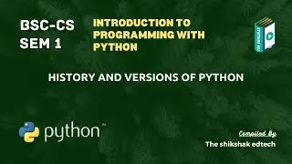 History and Versions of Python 