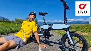 LE VELO ELECTRIQUE POUR MES VACANCES ! ( Vélo Electrique pliant DYU C2)