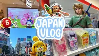 LET'S VISIT THE NINTENDO STORE TOKYO! ACNH, Vintage Toy Thrifting, Sanrio | Japan Vlogs Pt. 2 ♡