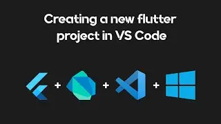How to create new Flutter project in VS Code