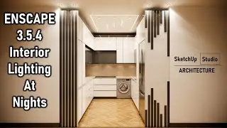 ENSCAPE Tutorial: Lighting Your Interior Renders At Nights