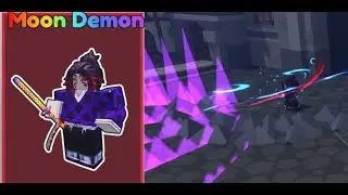 Roblox Sword Warriors Update - Moon Demon Hero Showcase