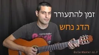איך לנגן זמן להתעורר (הדג נחש) - שיעור גיטרה