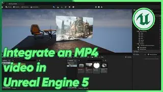 Integrate an MP4 video in Unreal Engine 5