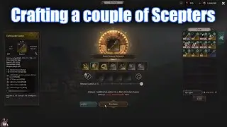 Crafting some sweet midgame Scepters in Undecember