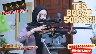 SENAPAN ANGIN PCP BOCAP PREDATOR 500CC | MENCOBA FPS SENAPAN ANGIN PCP BOCAP PREDATOR 500CC