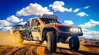 Trophy Truck Action! - BeamNG Cinematic