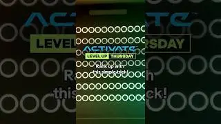 LEVEL UP THURSDAY | Laser: Zap #Activate #EnterTheGame #gaming #ThingsToDo