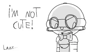 (BRAWL STARS) I'm not cute! Animation (Carl) (Rico)