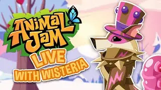 Animal Jam Live Stream with WisteriaMoon *GIVEAWAYS AND MORE*