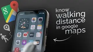 How to Know Walking Distance in Google Maps (tutorial)