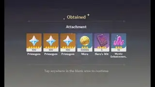 300 Primogems Genshin Impact Redeem Code For V4.4 Livestream