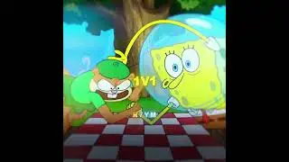 SPONGEBOB VS PATRICK STAR ARMWRESTLING - EDIT // DNA