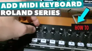 Adding MIDI Keyboard full function for all buttons Roland A-300 / A-500 / A-800 to Studio One 4 & 5