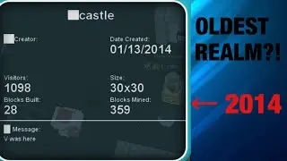 Exploring the OLDEST Realm in Cubic Castles!