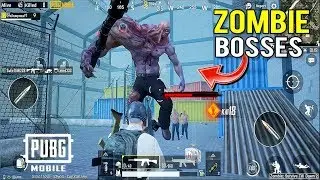PUBG Mobile Update 0.13.0 New Zombie Boss Gameplay I Pubg Mobile X Godzilla