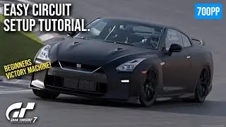 GT7 - 2017 Nissan GTR (700 PP) CIRCUIT/GRIP Tune Setup Tutorial