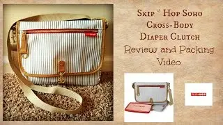 Review: Skip Hop Soho Diaper Clutch in French Stripe