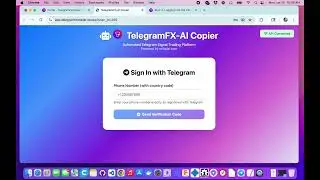 TGFX-AI Cloud Based Telegram Copier log in 