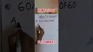 how to solve percentage simple mathematics #problem #short