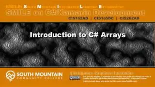 C#/Xamarin Cohort 06A - Introduction to Arrays