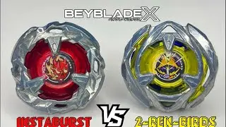HellScythe 4-80B VS WizardArrow 3-60B | Insta Vs 2-Ren-Birds | CBXT ( Custom beyblade X Tournament )