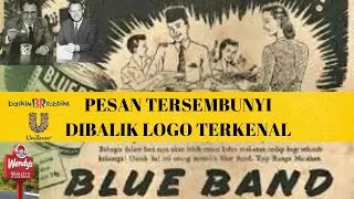 pesan tersembunyi dibalik logo terkenal #logo #unik #unique