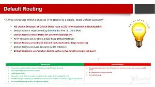 What is Default Routing or Default Route