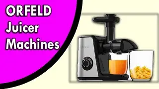 ORFELD Juicer Machines | Slow Masticating Juicer | Cold Press Juicer
