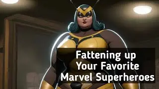 Fattening up Your Favorite Marvel Superheroes: A Fun and Creative Journey! #superhero#video