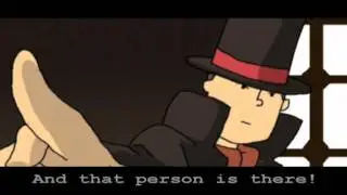 Professor Layton - Pointing Animation