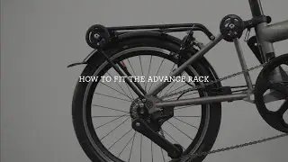 How to fit the Brompton Advance Roller Rack for 4 speed and 12 speed Brompton bikes