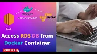 How to access RDS DB from Docker Container 