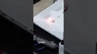 I set my TV on FIRE!!