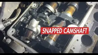 VW 2.0 TDI Snapped Cam !!! - Engine Teardown