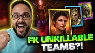 NO FREEZE NEEDED! Kassandra Unlocks This CRAZY Fire Knight HARD 10 Team | Raid Shadow Legends